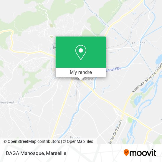 DAGA Manosque plan