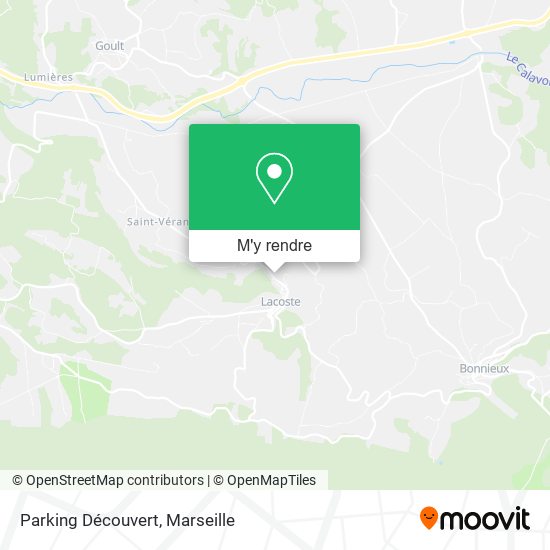 Parking Découvert plan