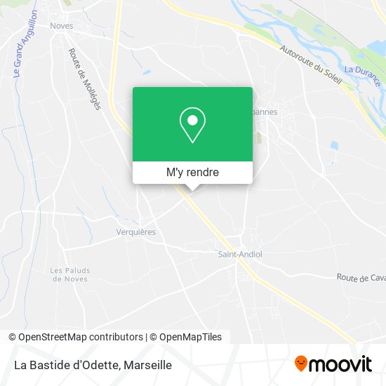 La Bastide d'Odette plan