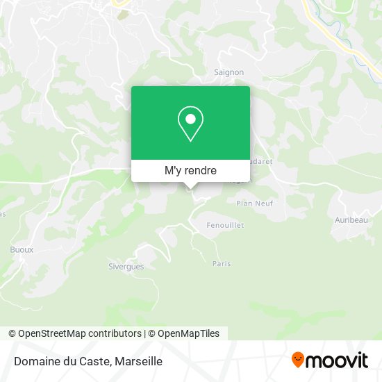 Domaine du Caste plan