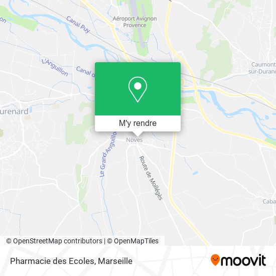 Pharmacie des Ecoles plan