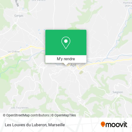 Les Louves du Luberon plan