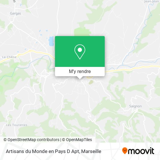 Artisans du Monde en Pays D Apt plan