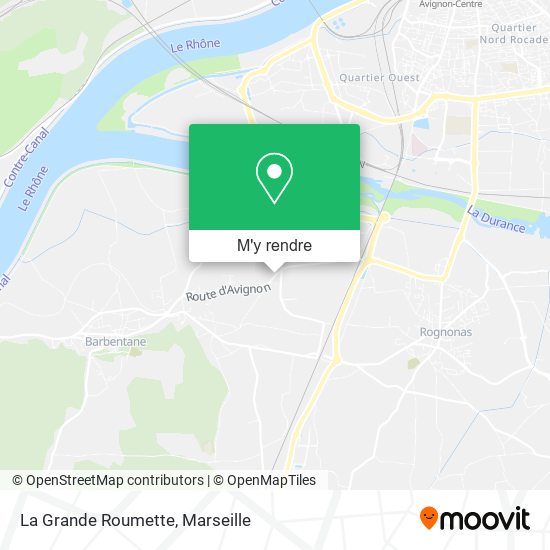 La Grande Roumette plan
