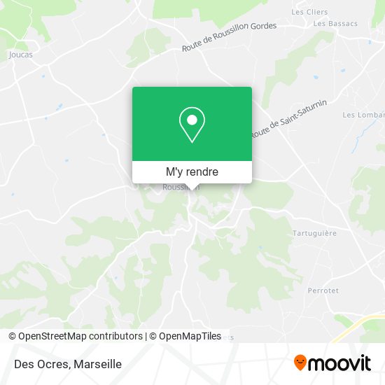 Des Ocres plan