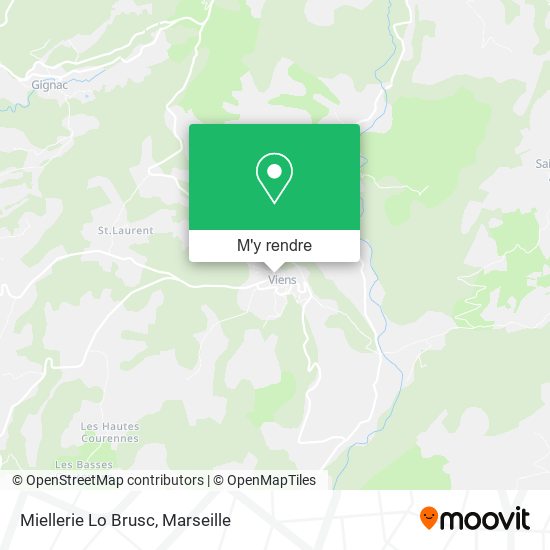 Miellerie Lo Brusc plan