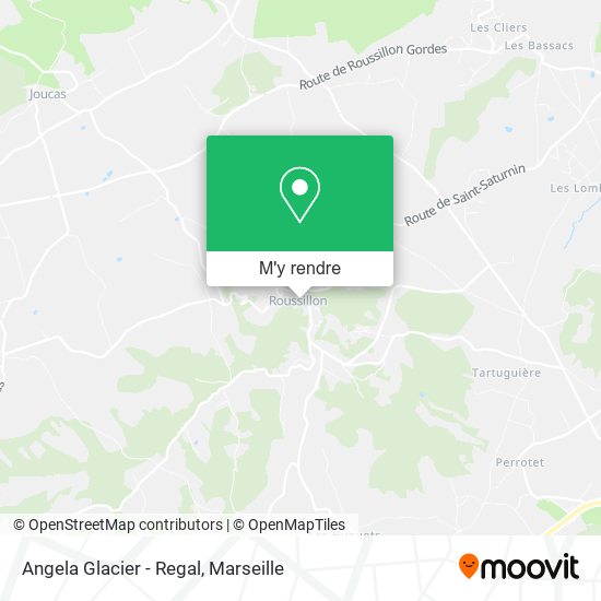 Angela Glacier - Regal plan