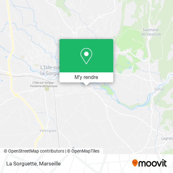 La Sorguette plan