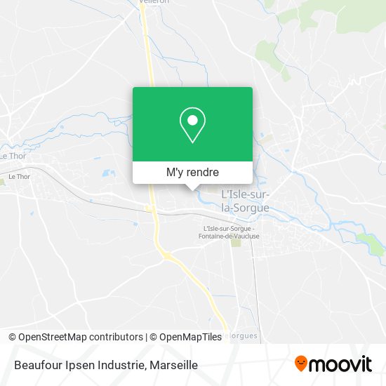 Beaufour Ipsen Industrie plan