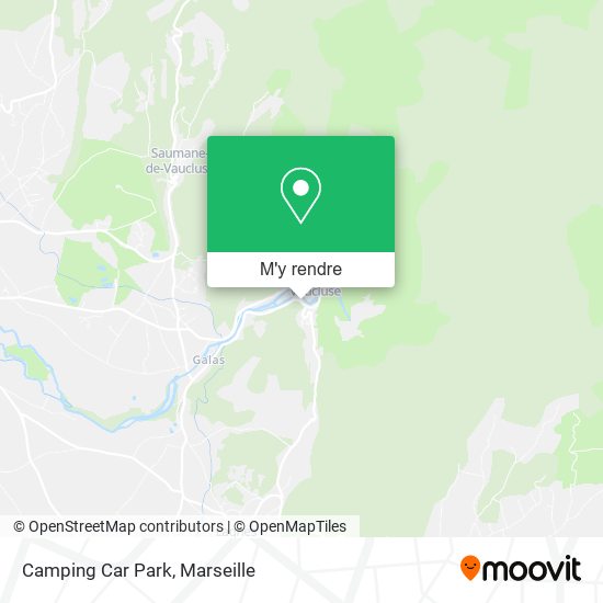 Camping Car Park plan