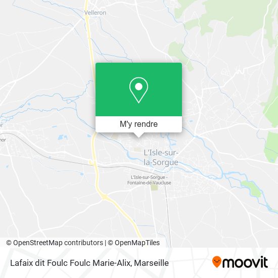 Lafaix dit Foulc Foulc Marie-Alix plan