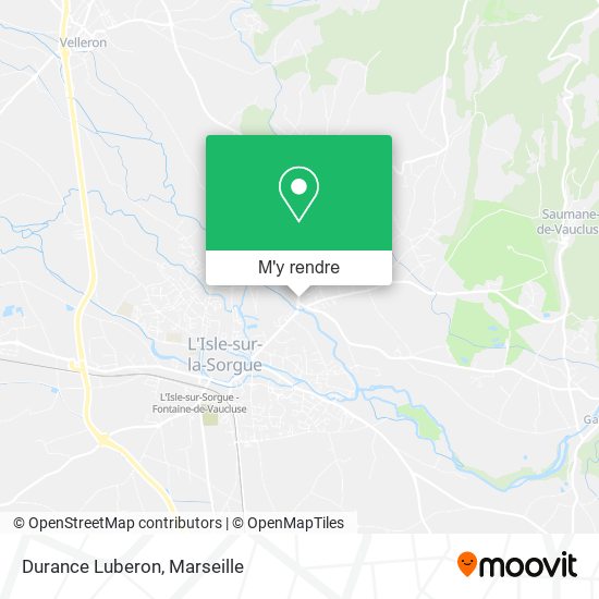 Durance Luberon plan