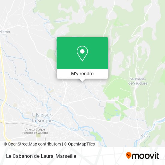 Le Cabanon de Laura plan
