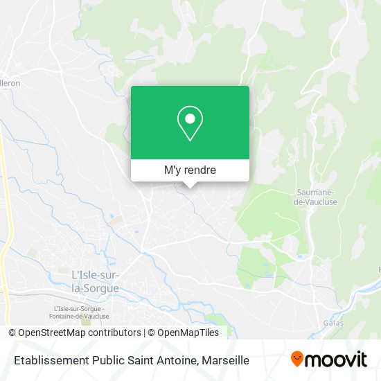 Etablissement Public Saint Antoine plan