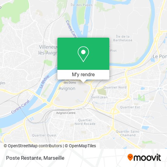 Poste Restante plan