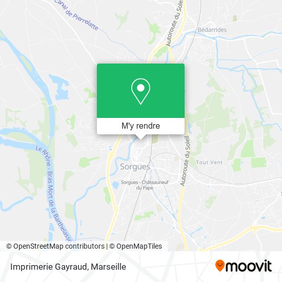 Imprimerie Gayraud plan