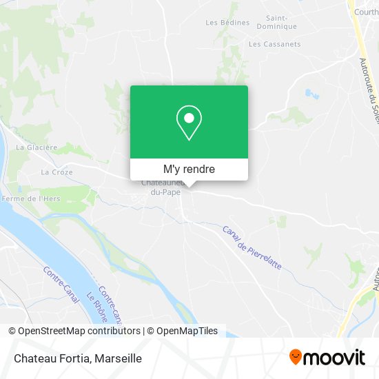 Chateau Fortia plan