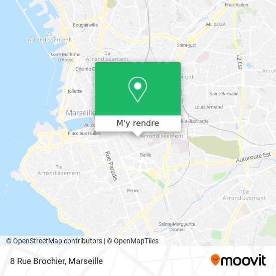 8 Rue Brochier plan