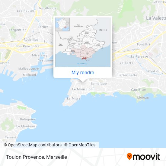 Toulon Provence plan