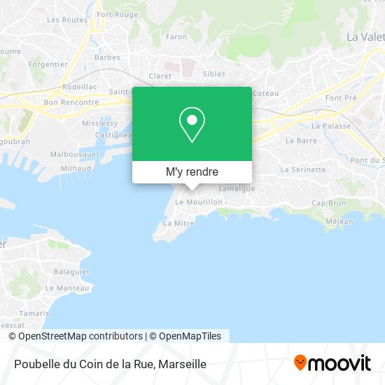 Poubelle du Coin de la Rue plan