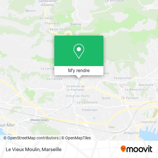 Le Vieux Moulin plan