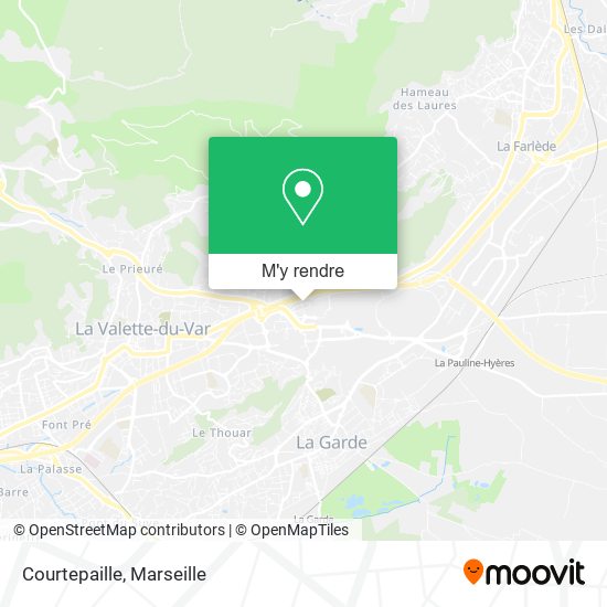 Courtepaille plan