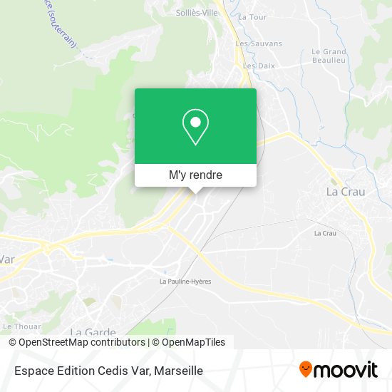 Espace Edition Cedis Var plan