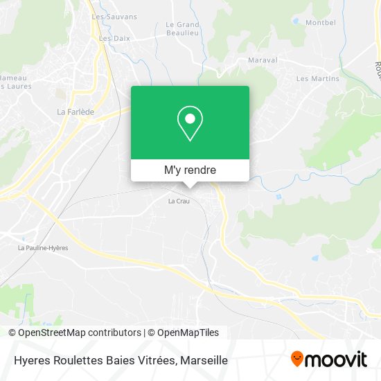 Hyeres Roulettes Baies Vitrées plan