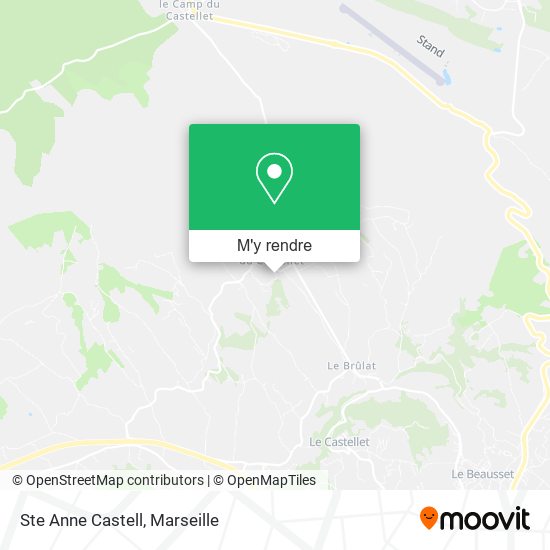 Ste Anne Castell plan