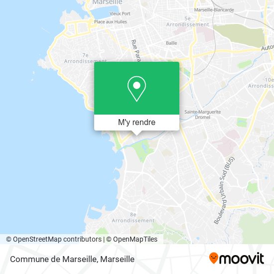 Commune de Marseille plan