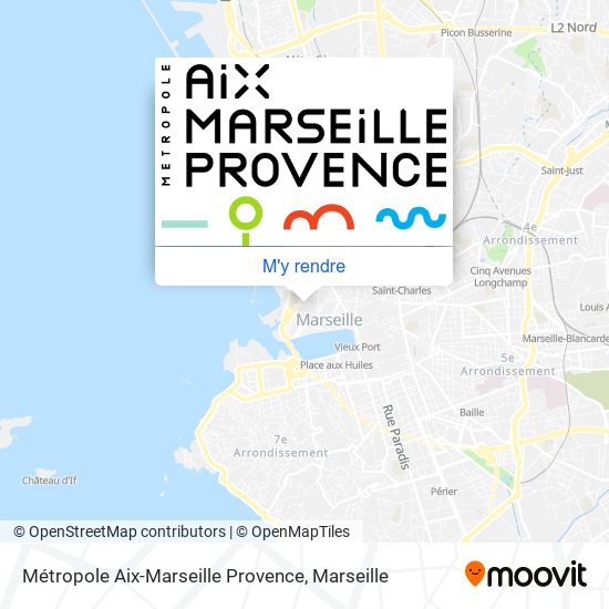 Métropole Aix-Marseille Provence plan