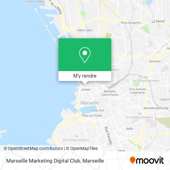 Marseille Marketing Digital Club plan