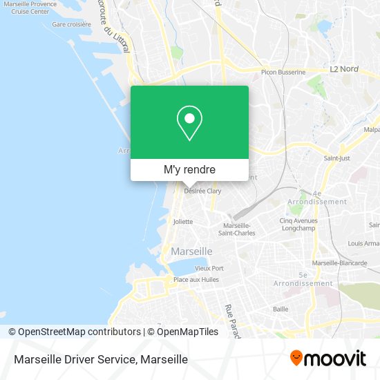 Marseille Driver Service plan