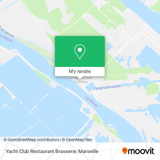 Yacht Club Restaurant Brasserie plan