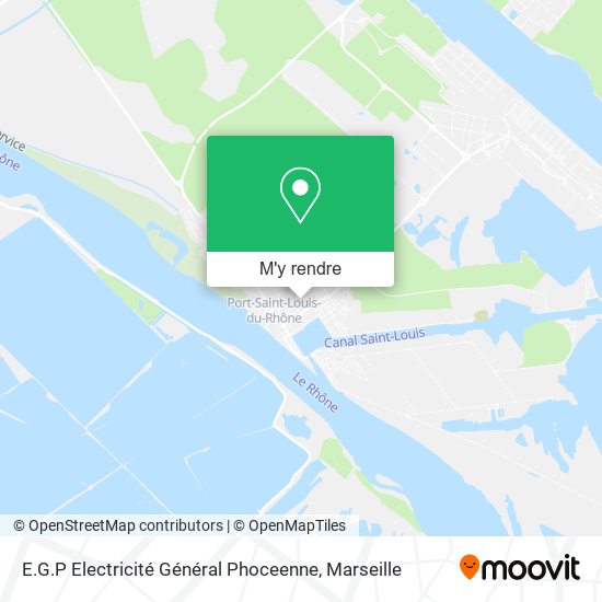 E.G.P Electricité Général Phoceenne plan