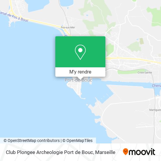 Club Plongee Archeologie Port de Bouc plan