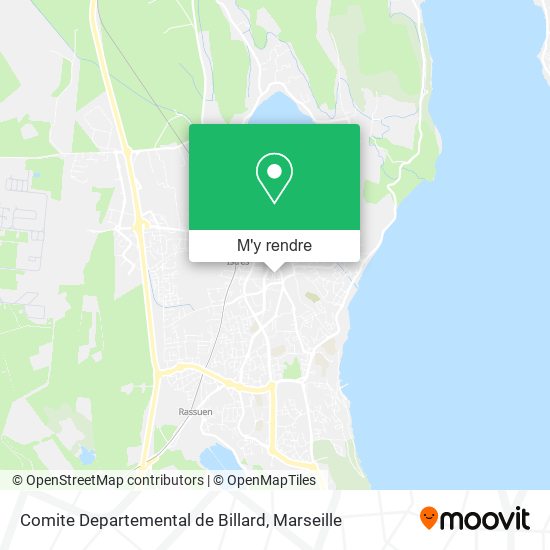 Comite Departemental de Billard plan