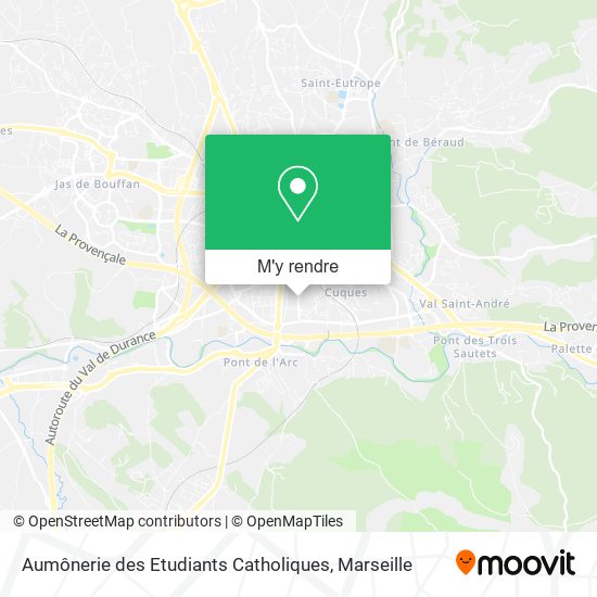 Aumônerie des Etudiants Catholiques plan