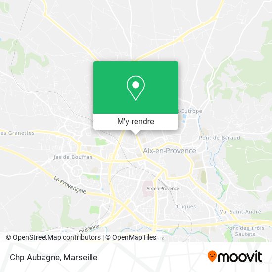 Chp Aubagne plan
