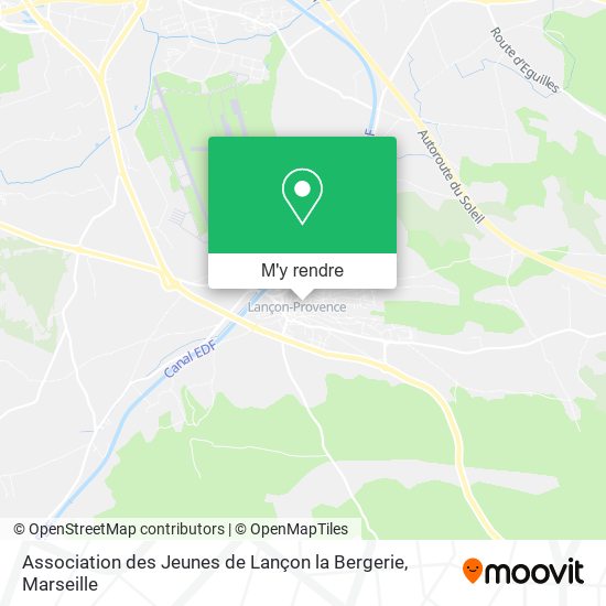Association des Jeunes de Lançon la Bergerie plan