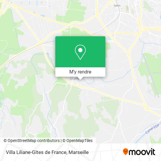 Villa Liliane-Gîtes de France plan