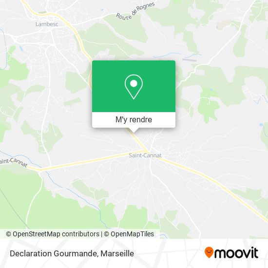 Declaration Gourmande plan