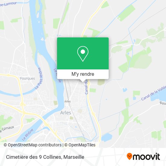 Cimetière des 9 Collines plan