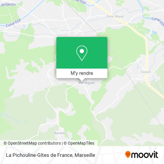 La Pichouline-Gîtes de France plan