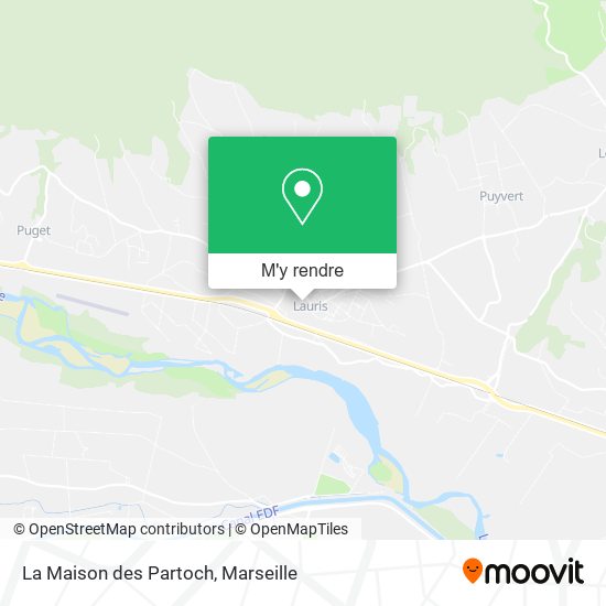 La Maison des Partoch plan