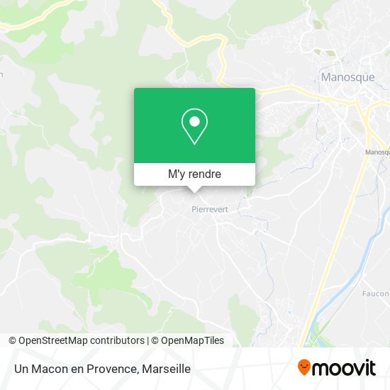 Un Macon en Provence plan