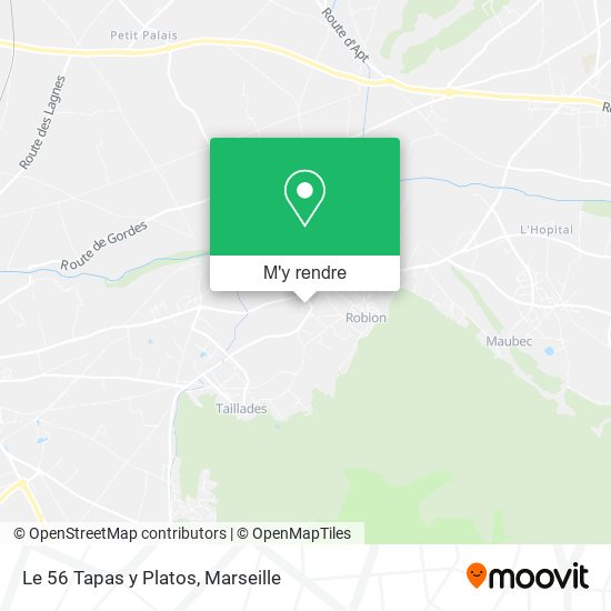 Le 56 Tapas y Platos plan
