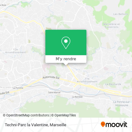 Techni-Parc la Valentine plan