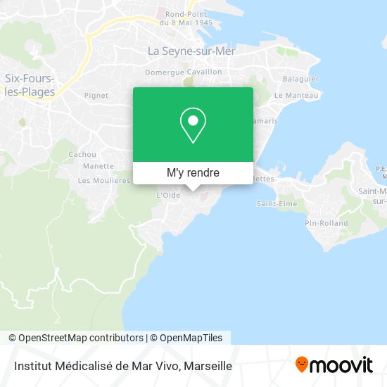 Institut Médicalisé de Mar Vivo plan