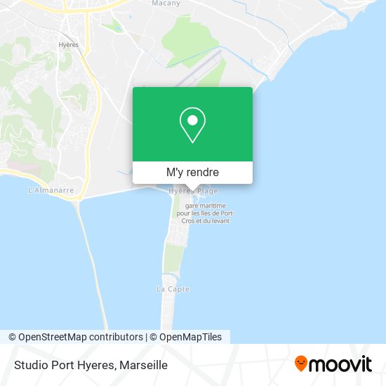 Studio Port Hyeres plan